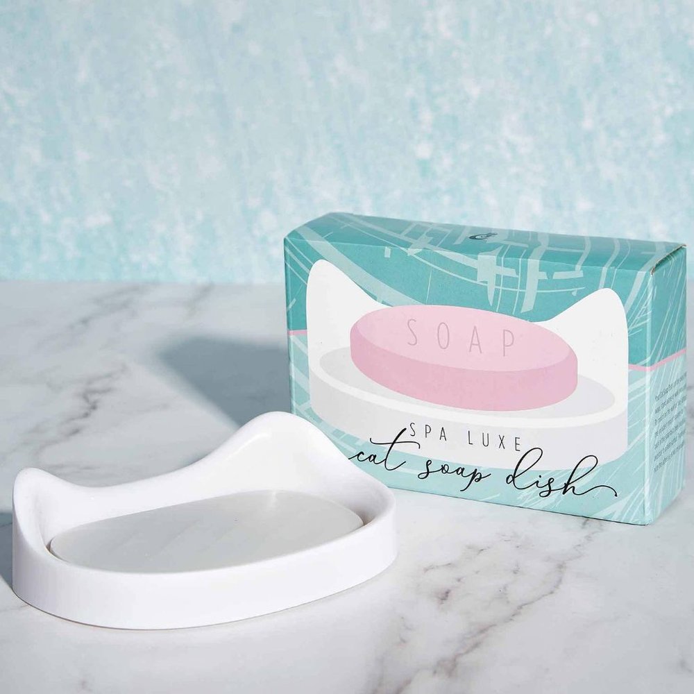 Cat Lady Box Cat Soap Dish